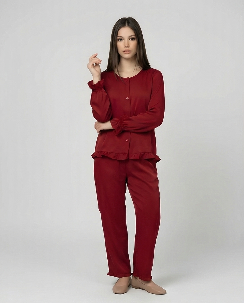 Royal Ruby Silk