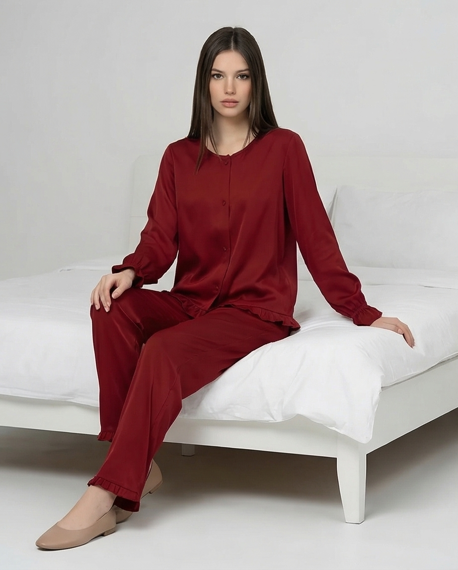 Royal Ruby Silk